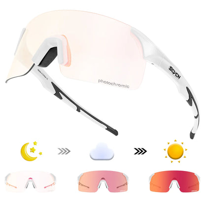 Photochromic UV400 Cycling Sunglasses for Sports