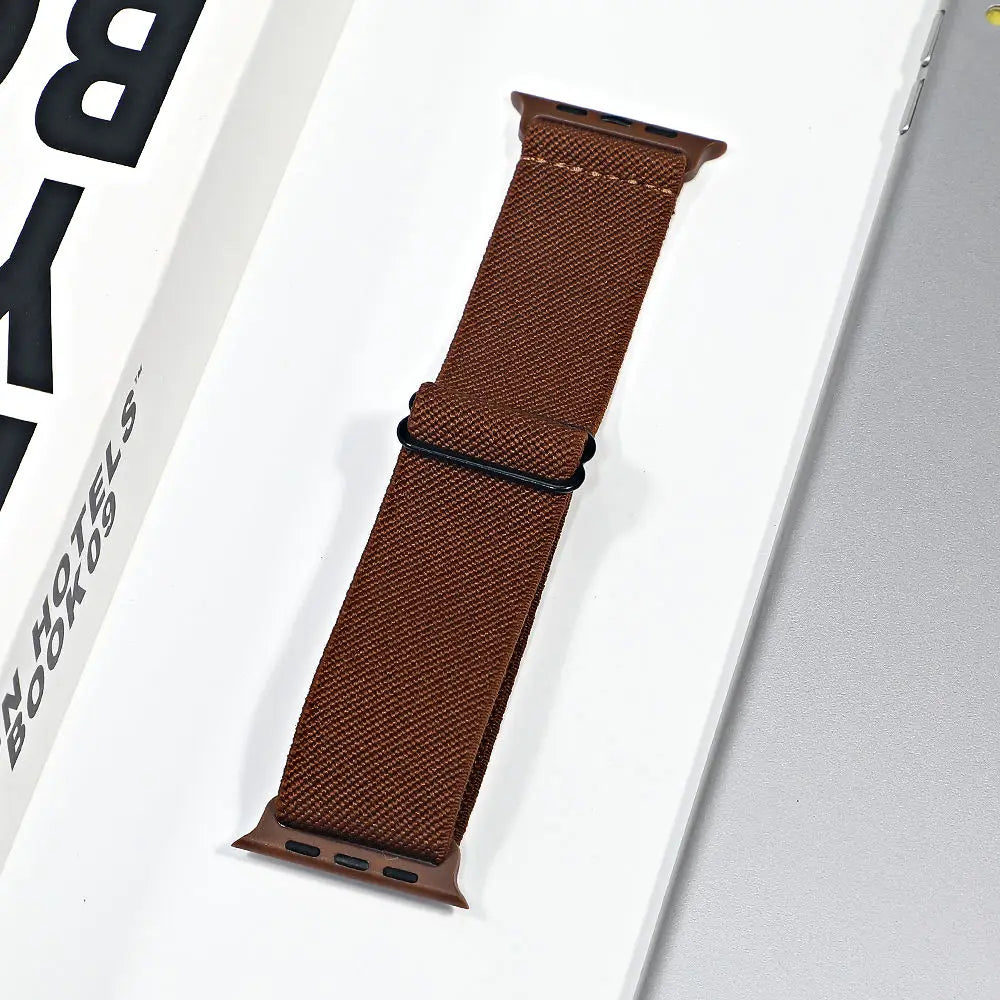 Apple Watch Stretch Nylon Loop Band, Solid & Patterned
