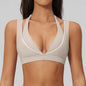 Women's Crossback Sports Bra Crop Top