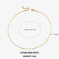 Hot Classic Unisex Flat Snake Chain Choker Necklace For Women Stainless Steel Herringbone Gold Silver Color Fashion Jewelry Gift