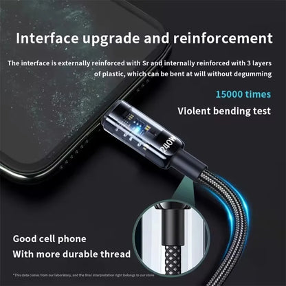 240W Nylon USB Type C Super Fast Charging Cable for Samsung Xiaomi