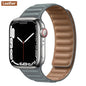 Apple Watch Magnetic Link Band, Leather or Silicone
