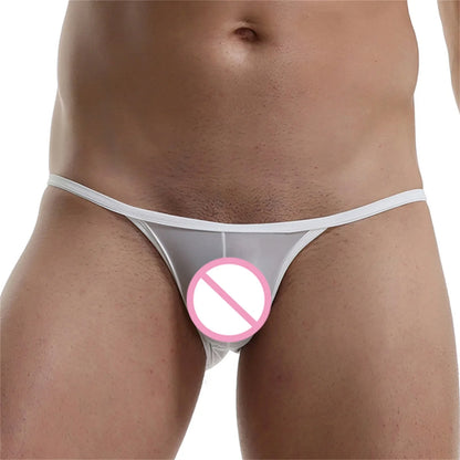 CLEVER-MENMODE Men Sexy Bikini Thong Ultra Thin Underwear Bulge Pouch
