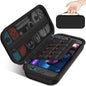 Carrying Case Kit For Switch 2 (2025), Travel Case Hard Shell Box for NS2 Game Console with Screen Film, TPU Case, Joystick Caps
