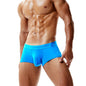 SEOBEAN Men’s Low-Waist Boxers with Contour Pouch – Nylon Spandex Blend