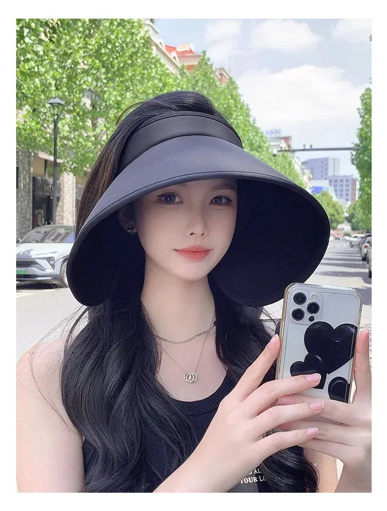 T-Shirts Sexikinis Swim Wide Brim Sun Visor Women's Summer Hat - UV Protection