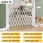 Pet Puppy Fence Retractable Isolation Dog Wooden Fence Folded Indoor Anti-Jailbreak Dog Fences Accessories Isolation Pet Cat Net