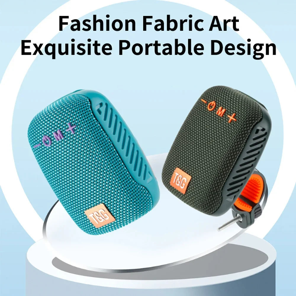 Outdoor Bicycle Bluetooth Speaker Portable Wireless Sound Box Rechargeable Handlebar Speaker Waterproof Bluetooth Speaker TG392