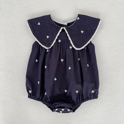 New Summer Newborn Baby Girl Jumpsuit 0-24m Baby Girl Clothing