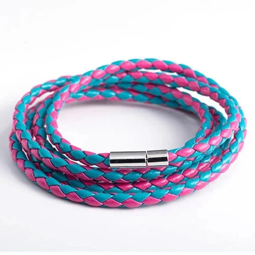 New Men Leather Bracelet Handmade