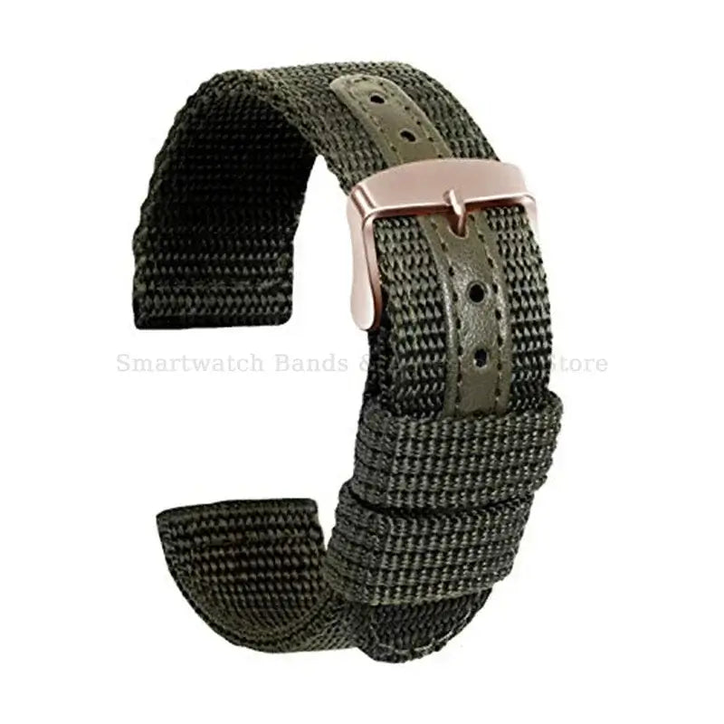 TicWatch Pro 5, Pro 3 & E3 Textured Nylon Band with Center Panel