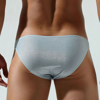 2026 Fashion Summer New Bright Men's Triangle Panties Cross-border Men's Briefs Batch 24107