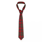 Scottish Stripes Pattern Unisex Neckties Skinny Polyester 8 cm Narrow Neck Ties for Men Suits Accessories Gravatas Gift