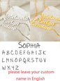 Custom Different Font Name Pendant Necklace for Woman Girls Stainless Steel Nameplate Personalized Choker Necklaces Jewelry Gift