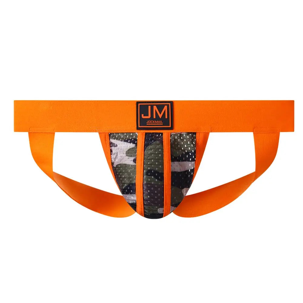 6PCS Sexy Gay Men Underwear Brief Underpants Quick Dry Camouflage Men's Jockstrap Bikini Slip Men's Tanga or As Swim Swimwear