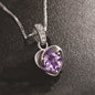 925 Silver Necklace Zircom for Women 18k Gold Plated Jewelry Pendant Birthday Party Gift Jewelry Sterling Silver