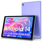 Latest Android 14 Tablet, 10-inch Tablet, Quad-core Processor, 5G WiFi, 4GB ROM + 32GB RAM, 1280*800 Resolution, 6000mAh Battery