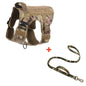 Tactical Military Vest Pet German Shepherd Golden Retriever Tactical Training Dog Harness and Leash Set For All Breeds Dogs