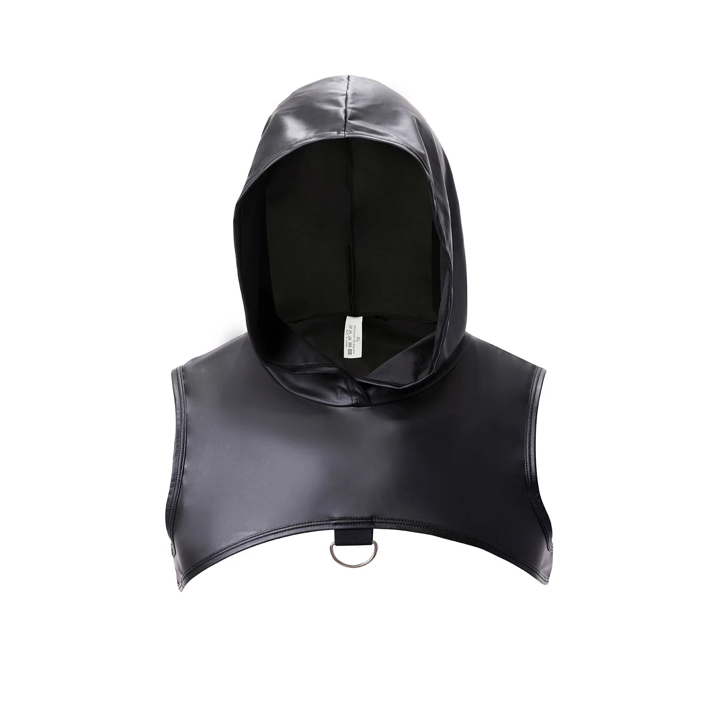 CLEVER-MENMODE Mens Muscle Tank Tops Sexy Hooded Clubwear Stage Costume Crop Tops Performance Sleeveless Tank Tops Fitness Vest