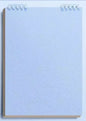 Aesthetic Pink Vertical Spiral Notebook Standing Desk Design Thick Lined Paper Twin-Wire Diary Journal for Women Girls