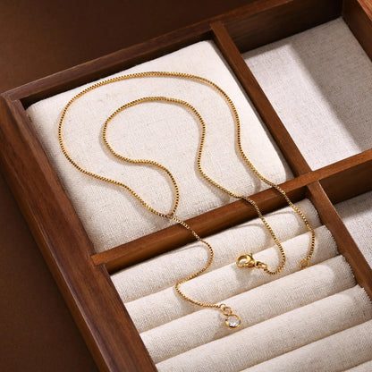 Golden Color Lariat Necklace for Women, Dainty Y Shape Layered Long Necklaces, CZ Drop Necklace Gift