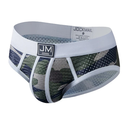 6PCS Man's Underwear Briefs Underpants Nylon Mesh Camouflage Men's Briefs Bikini Men's Boxer Briefs or As Swim Swimwear Shorts