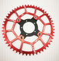 ALLTOO Bike Part Bicycle Crankset Bafang 104BCD Motor Aluminum Alloy Chainring Mid Drive Adapter For Electric E-bike 32T-52T