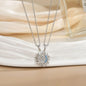 LATS New Stainless Steel Magnetic Sun Moon Couple Necklace Fashion Chain for Men and Women Good Friend Gifts Trend Jewelry