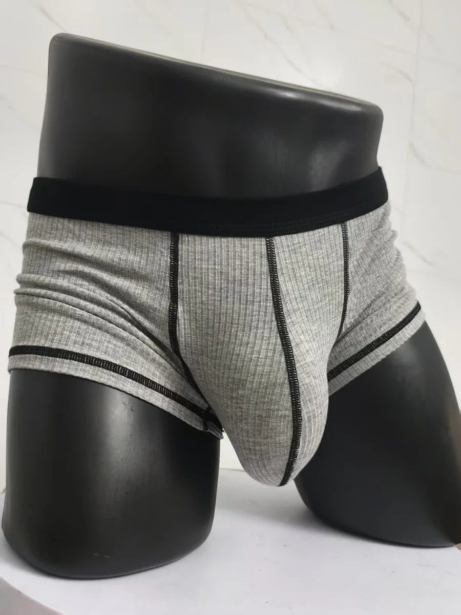 Mens High Elasticity Stretch Boxer Shorts Large Pockets Loose Fit Quick Dry Soft Breathable Summer Fashionable Casual Underwear