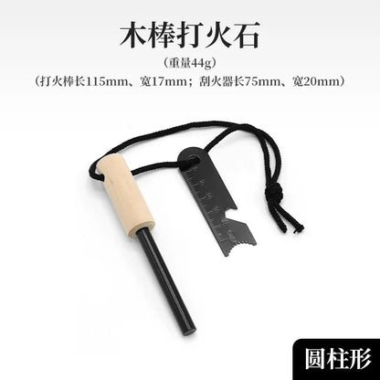 Waterproof Magnesium Flint & Steel Stick