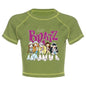 Women's Y2K Gothic Cartoon Print T-Shirt Trendy