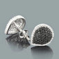 Delicate stud earrings for men and women Square accessories suitable for wedding parties go with everything