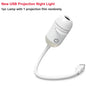 Romantic LED Starry Sky Night Light USB Powered Saturn Galaxy Projector Lamp for Car Roof Party Room Ceiling Decor Plug and Play