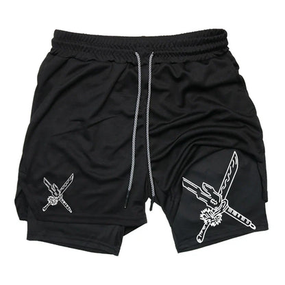 FlexiFit 2-in-1 Performance Running Shorts
