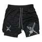 FlexiFit 2-in-1 Performance Running Shorts
