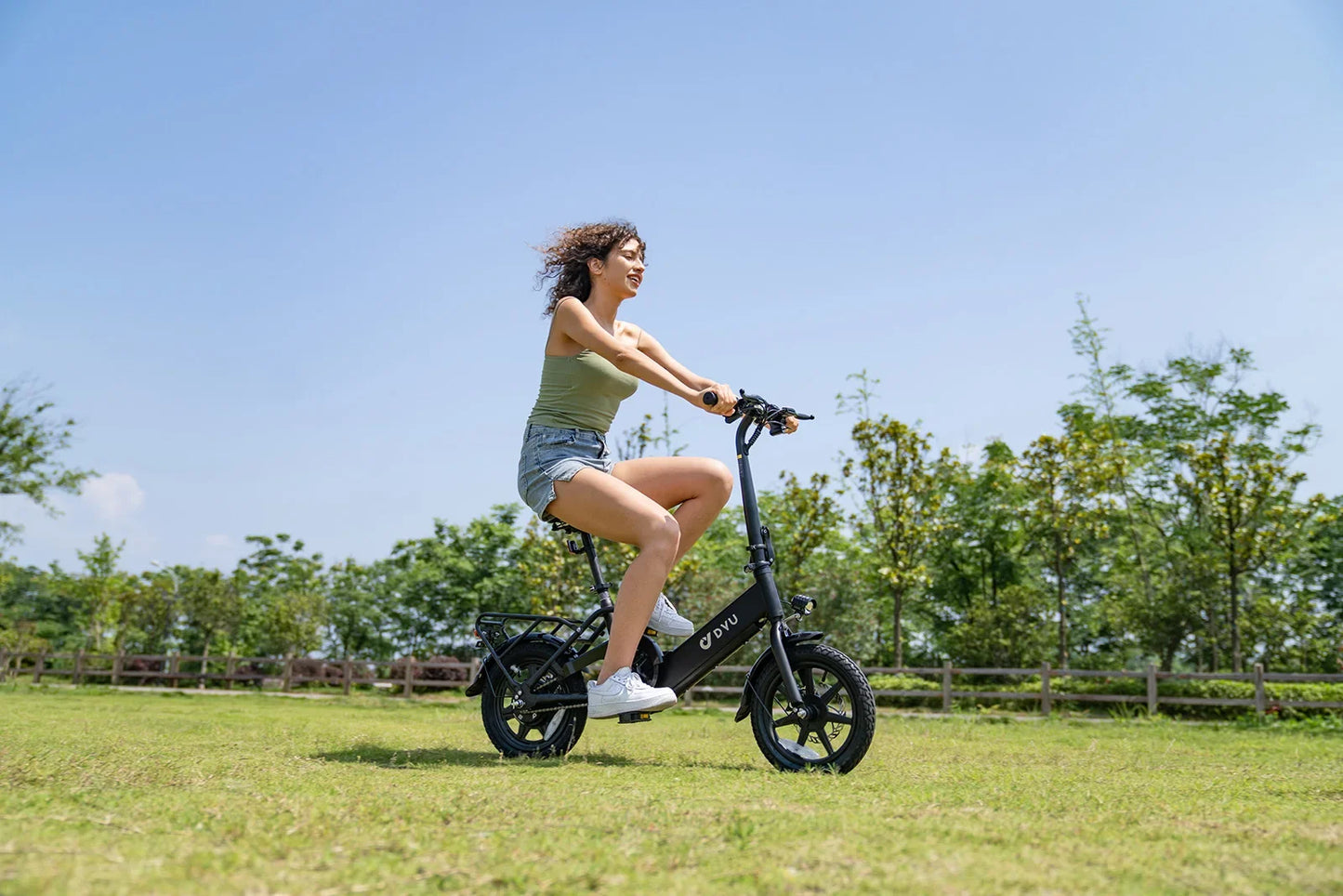 eBike Boys DYU-C3 Folding Electric Bike - Compact Aluminum Design