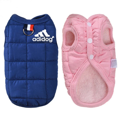 Pet Dog Clothes Adidog Dog Hoodies Autumn Winter Warm Coat for Large Dogs Jacket Sweater Puppy French Bulldog Clothing