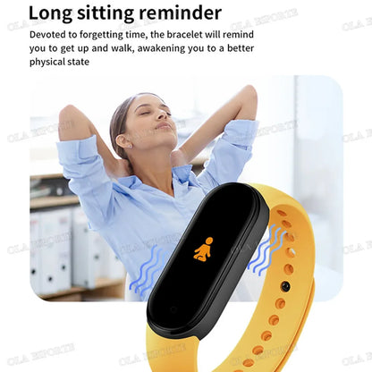 M7 Smart Band Watch Men Women Silicone Heart Rate Smart Band Varied Dial Fitness Tracker Fitness Sport Bracelet For Android HW12