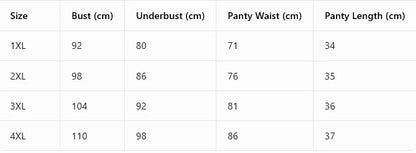 Women's Plus Size Sexy Lingerie Set Lace Floral Mesh Unlined Wireless Bra Breathable Sexy Lace Trim Panties 1Xl-4Xl