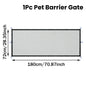 Pet Dog Barrier Fences With 6pcs Hook Pet Isolated Network Stairs Gate New Folding Breathable Mesh Playpen For Dog Safety Fence