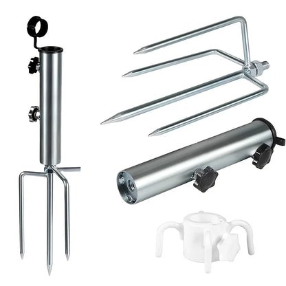 Camping Tent Frame with Ground Pegs - a Sturdy Frame Suitable for