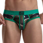 Man's Underwear Briefs Underpants Nylon Low-rise Mesh Breathable Camouflage Men's Briefs Swimwear Shorts
