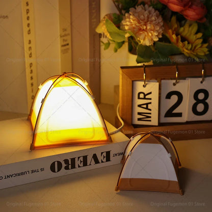 Camping Simulation Small Tent Model Removable Toy Decoration Camping