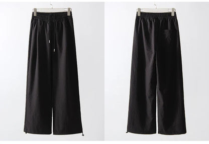 ChicEase High Waist Wide Leg Joggers