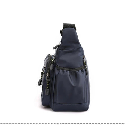 Oxford Shoulder Bag For Everyday Use - Large Capacity Unisex Crossbody With Multiple Compartments