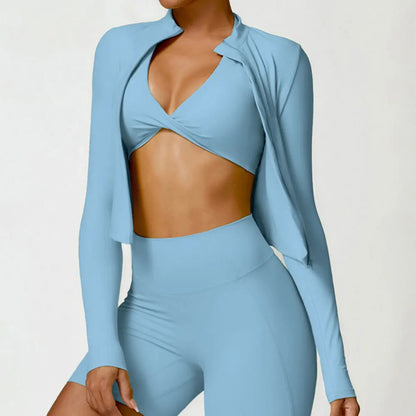 Women's Jacket Full Zip-up Activewear