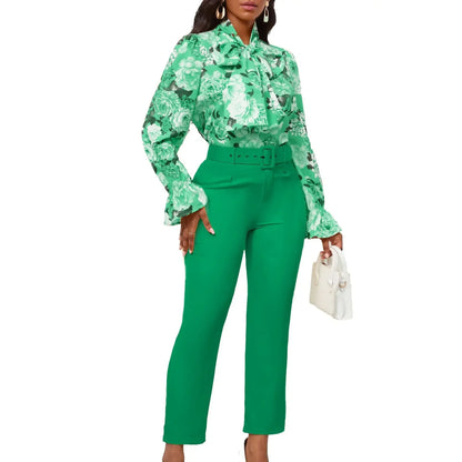2 Piece Set African Clothes for Women Spring Africa Clothing New Plus