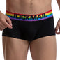 JOCKMAIL Boxershorts Men Boxers Male Underwear Man Panties Sexy Cotton Soft Short Boxer Mesh Mens Hombre Cueca Gay Underwear