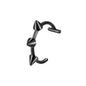 1PC Stainless Steel Fake Nose Ring Hoop Septum Rings Non-Pierced C