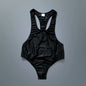 Men's Sexy Nylon Jockstrap Leotard Underwear Jockstrap Bodysuit Breathable Skinny U Convex Suspender Jumpsuits Gay Underwear